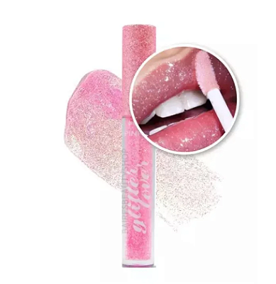 GLOSS MÁGICO LABIAL GLITTER LOVER PINK 21