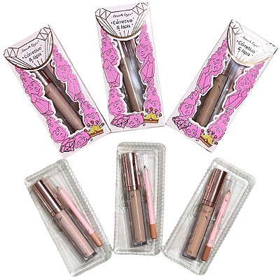 COMBO CORRETIVO E LAPIS AMOR E ANJO