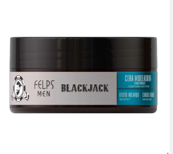 CERA MODELADORA BLACK JACK FELPS MEN 120g