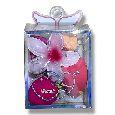 KIT ESPONJAS + PRENDEDOR FLOR