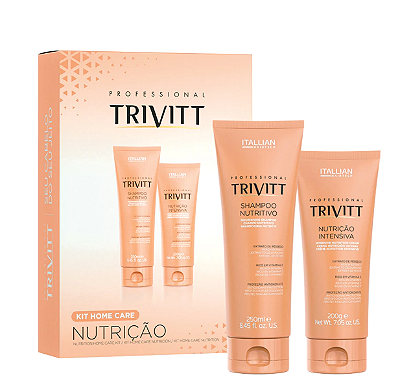 KIT HOME CARE TRIVITT ITALLIAN NUTRIÇÃO