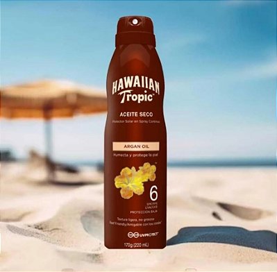 PROTETOR SOLAR CORPORAL SPRAY HAWAIIAN TROPIC FPS6 170g