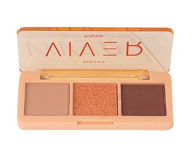 PALETA DE SOMBRAS TRIO VIVER RADIANTE