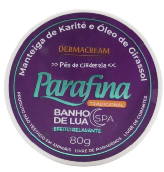 PARAFINA DERMACREAM BANHO DE LUA 80G