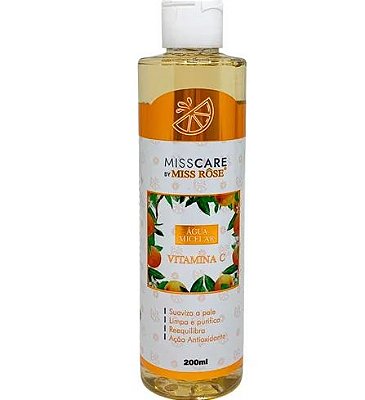 AGUA MICELAR VITAMINA C MISS CARE BY MISS ROSE