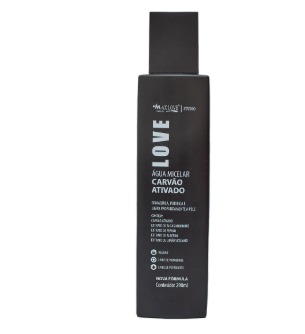 AGUA MICELAR MAX LOVE CARVÃO ATIVADO 290ml
