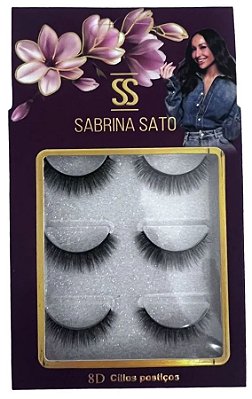 CILIOS POSTIÇOS 8D 07 SABRINA SATO