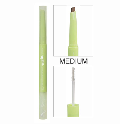 LÁPIS PARA SOBRANCELHA 2 EM 1 MELU MÉDIO