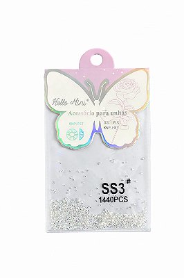 STRASS DE BRILHO HELLO MINI SS3#
