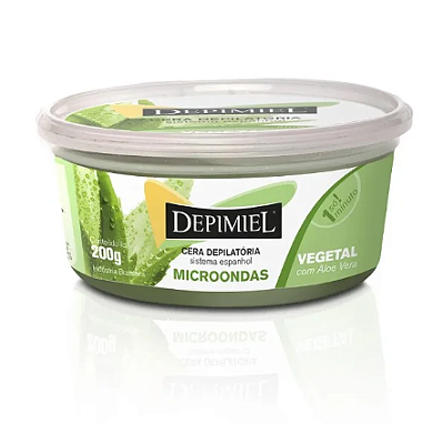 CERA DEPILATÓRIA SISTEMA ESPANHOL MICRO ONDAS ALOE VERA 200g