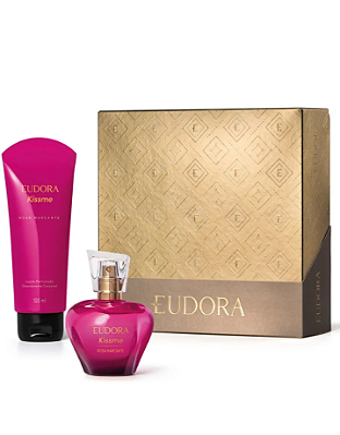 KIT KISS ME ROSA MARCANTE EUDORA