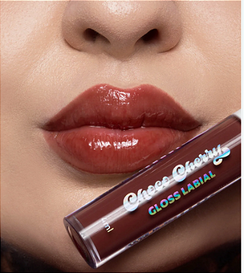 GLOSS LABIAL DAILUS COM CHEIRINHO CHOCO CHERRY PUDIM DE CHOCOLATE