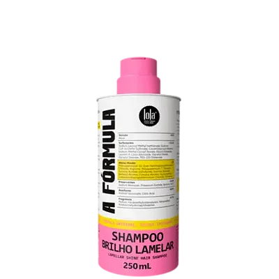 SHAMPOO BRILHO LAMELAR A FORMULA LOLA 250ml