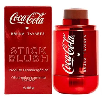 BLUSH EM STICK BRUNA TAVARES BY COCA COLA DRINK PLEASE