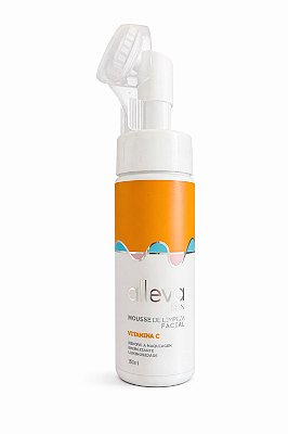 MOUSSE DE LIMPEZA FACIAL VITAMINA C ALLEVA 150ml