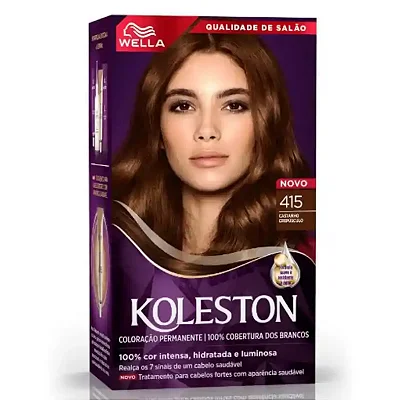 Coloração 415 Castanho Crep Koleston