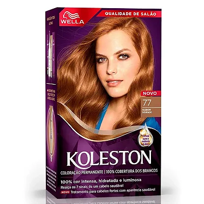 Coloração 77 Marrom Dourado Koleston