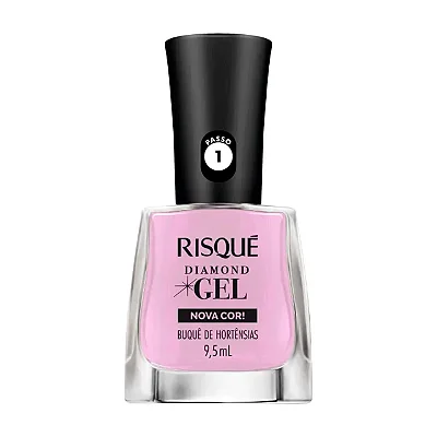 ESMALTE RISQUE EFEITO GEL BUQUE DE HORTENCIAS