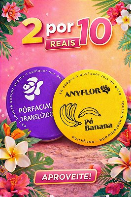 PÓ BANANA ANYFLOR 2 POR 10,00