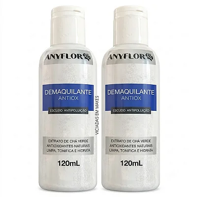 Demaquilante Any Flor 2 por 10 120ml