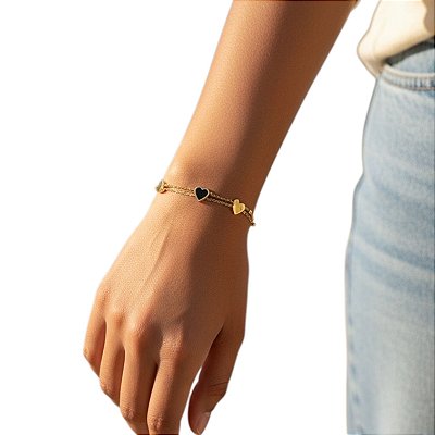 PULSEIRA AÇO INOXIDAVEL CORAÇÃO