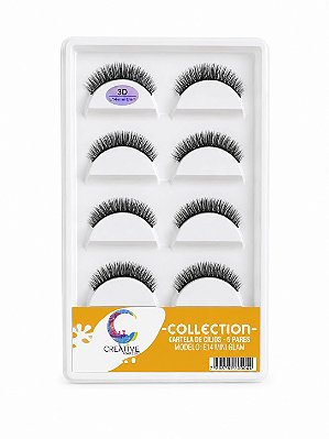 CÍLIOS POSTIÇOS 3D E14 MINI GLAM