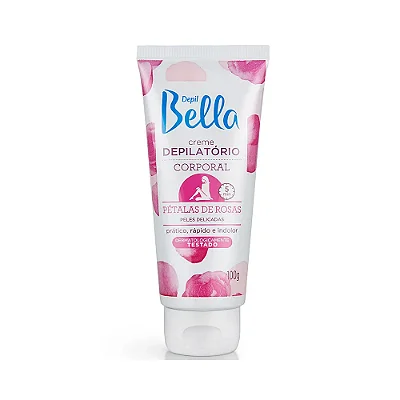CREME DEPILATÓRIO DEPIL BELLA PÉTALAS DE ROSA 100g