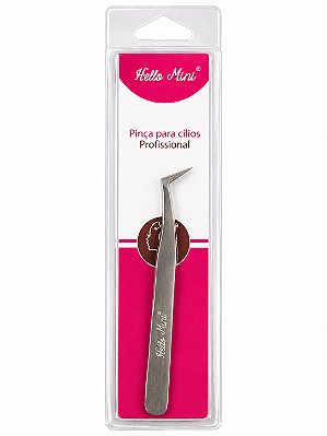 PINÇA PARA CÍLIOS PROFISSIONAL HELLO MINI