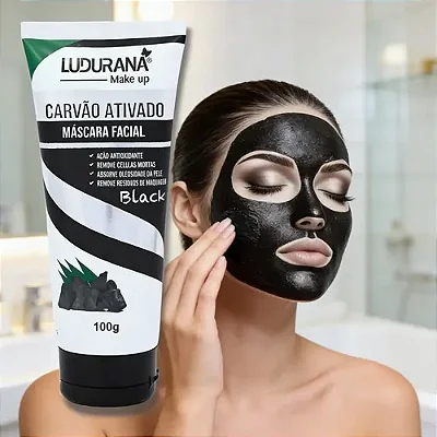 MÁSCARA CARVÃO ATIVADO LUDURANA 100g