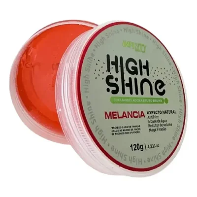 CERA MODELADORA EFEITO BRILHO MELANCIA HIGH SHINE 120g