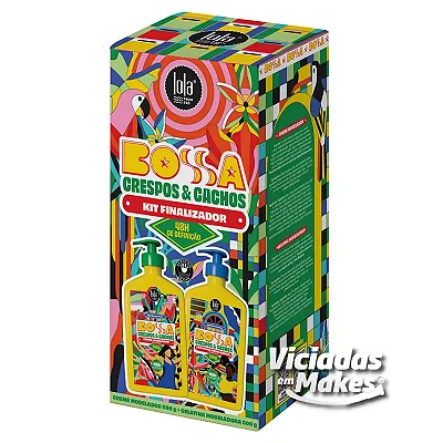 Kit Bossa Crespos e Cacheadas Lola