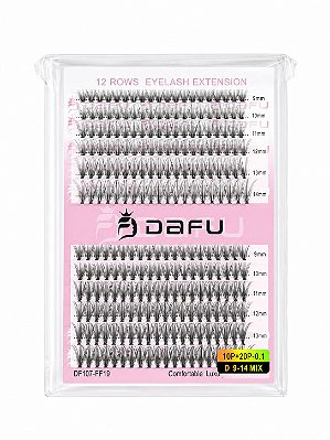 Cartela Cílios Tufinho 9-14 Mix Dafu