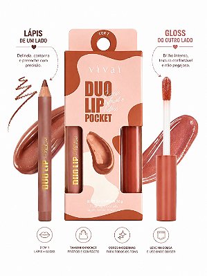 DUO LIP POCKET VIVAI BATOM E LÁPIS