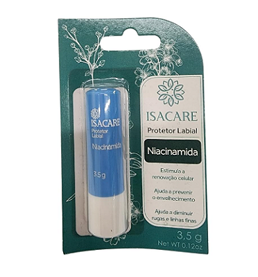 PROTETOR LABIAL NIACINAMIDA ISACARE