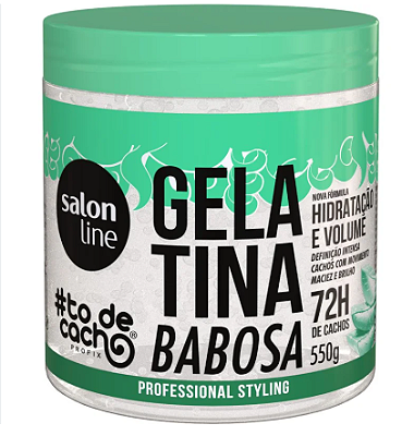 GELATINA SALON LINE BABOSA 550g
