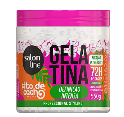 GELATINA SALON LINE DEFINIÇÃO INTENSA 550g