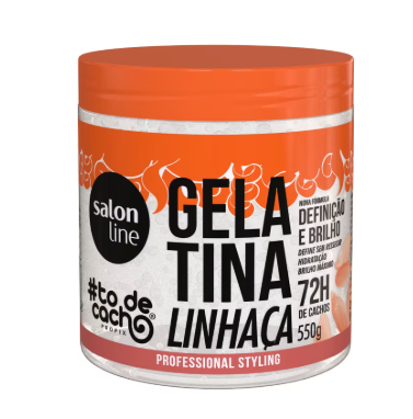 GELATINA SALON LINE LINHAÇA 550g