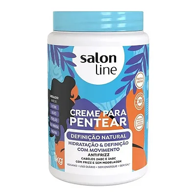 Creme de Pentear Salon Line 1kg Definição Natural