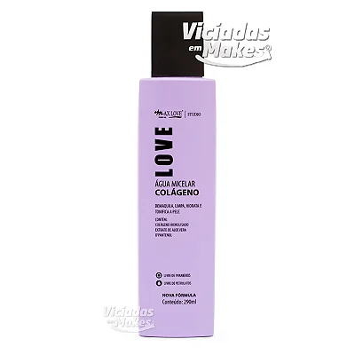 Agua Micelar Max Love Colágeno 290ml