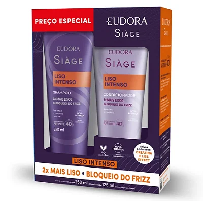 KIT ESPECIAL EUDORA SIAGE LISO INTENSO