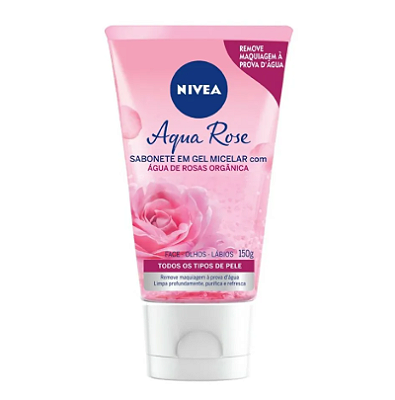 SABONETE AQUA ROSE NIVEA 150g