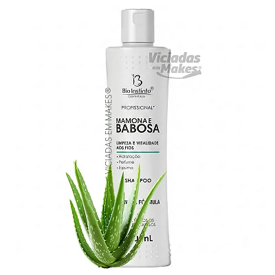 Shampoo Mamona e Babosa 300ml