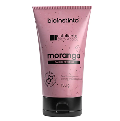 ESFOLIANTE MORANGO BIOINSTINTO 150g