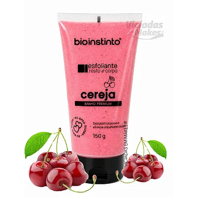 Esfoliante Cereja Bio Instinto 150g