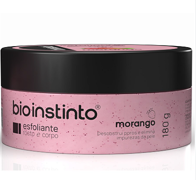 ESFOLIANTE MORANGO BIOINSTINTO 180g