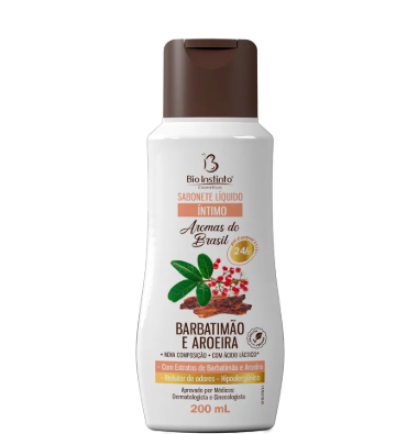 SABONETE INTIMO BARBATIMÃO E AROEIRA 200ml