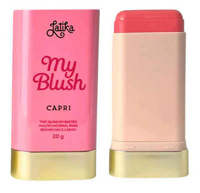 BLUSH EM BASTÃO CAPRI LATIKA 20g