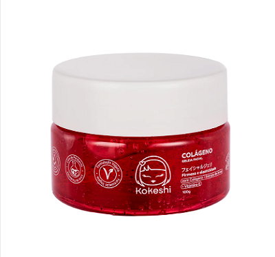 GELEIA FACIAL COLÁGENO KOKESHI 100g