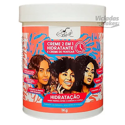 Creme 2 Em 1 Hidratação Belkit 1kg