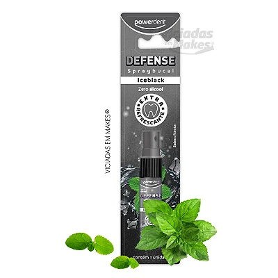 Spray Bucal Defense Ice Black 15ml